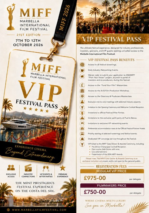 VIP Festival Pass — MIFF 2026